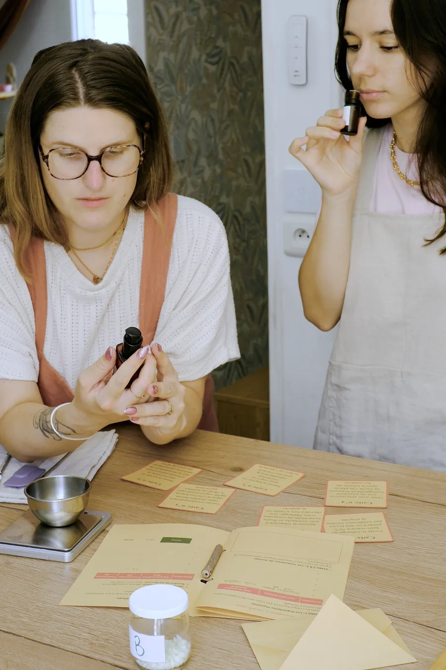 Découverte olfactive guidée : une fiole que l’on sent à deux